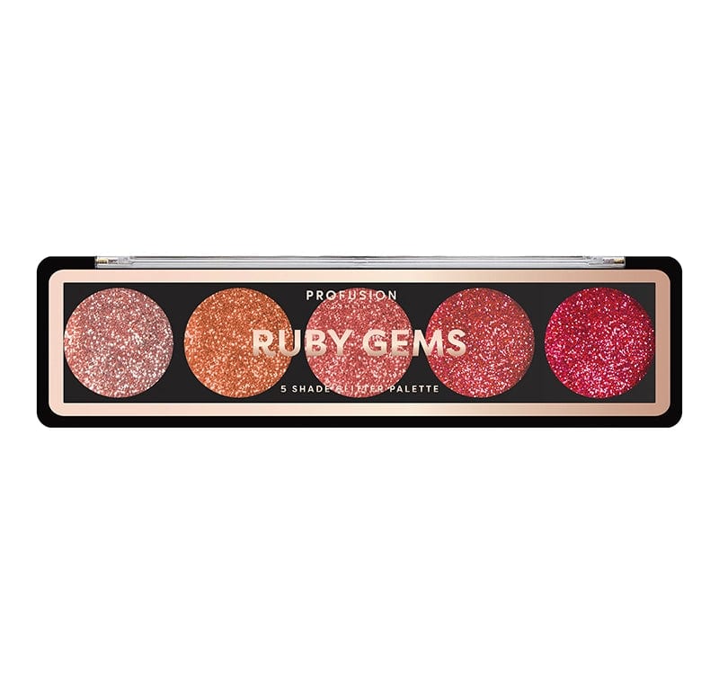 Profusion Glitter Gems 5 Shade Glitter Palette