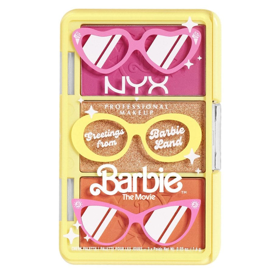 NYX Professional Makeup Barbie On-The-Go Cheek Mini Palette