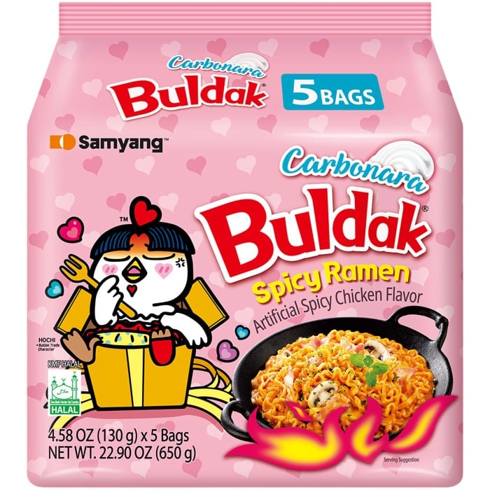 Samyang Buldak Carbonara Hot Chicken Flavor Ramen