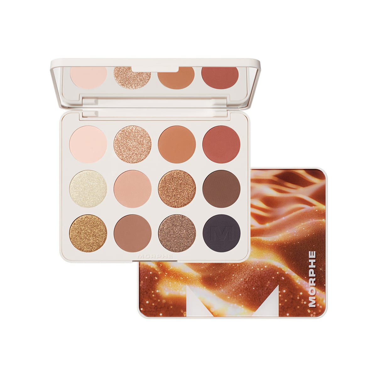 Morphe Flickering Sands ChromaPlus 12-Pan Eyeshadow Palette