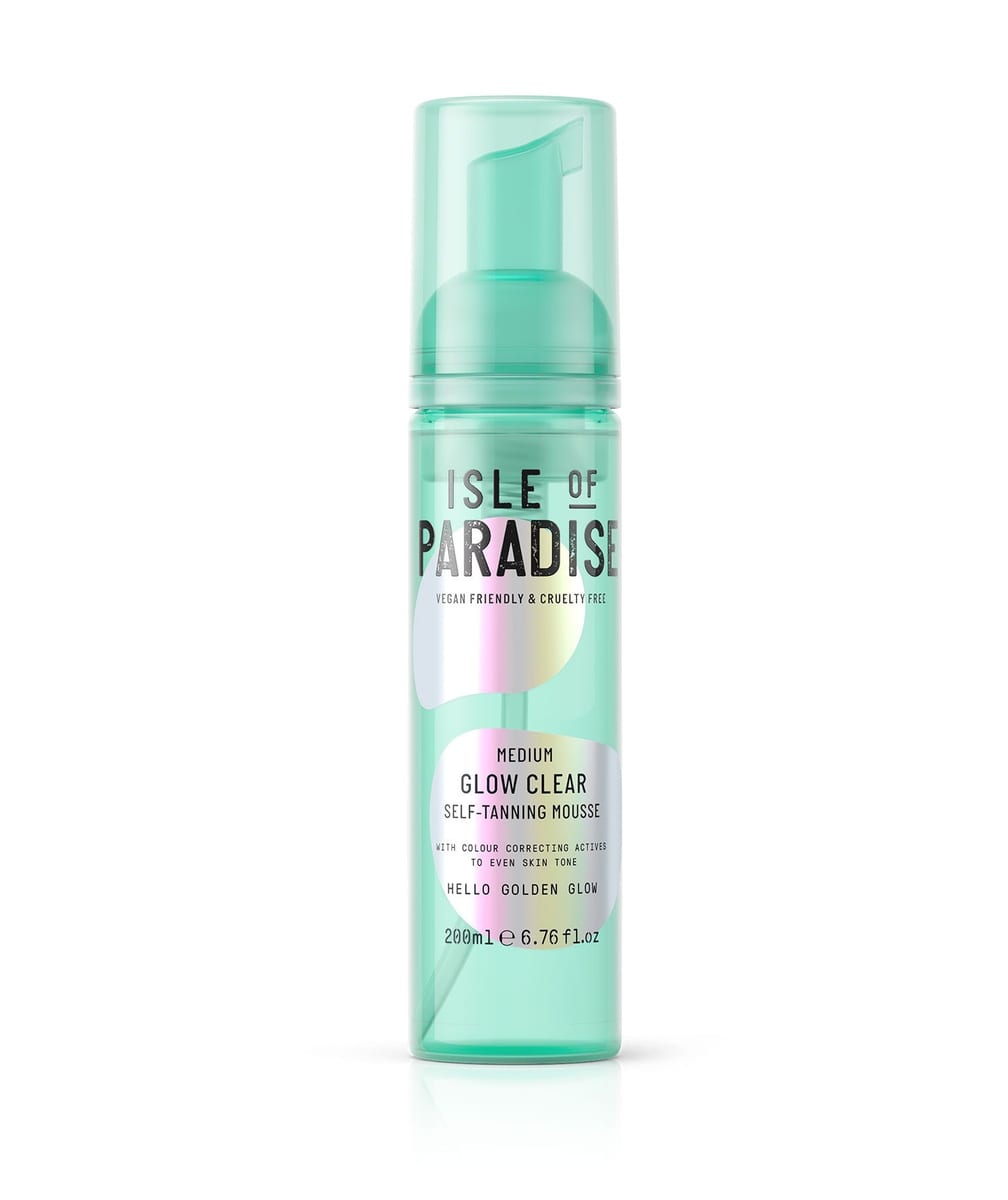 Isle of Paradise Glow Clear Self-Tanning Mousse