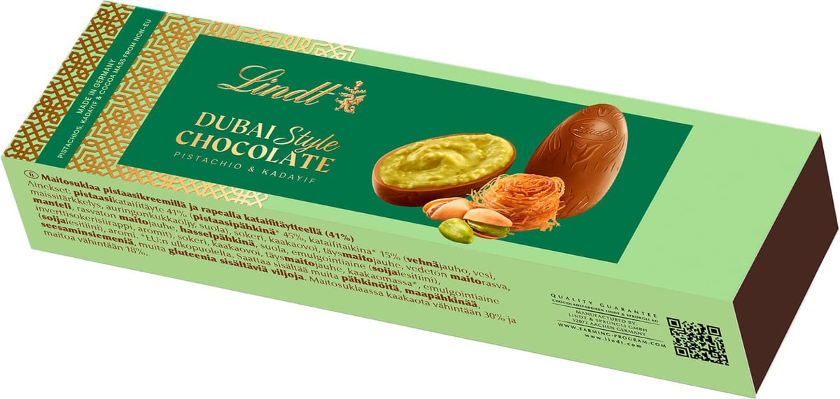 Lindt Chokladägg Dubai Style