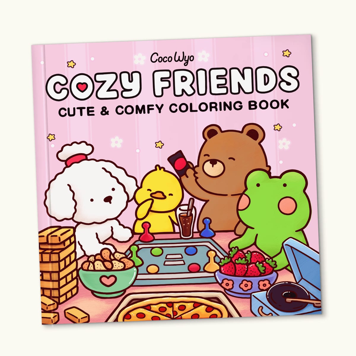 Coco Wyo Cozy Friends Coloring Book