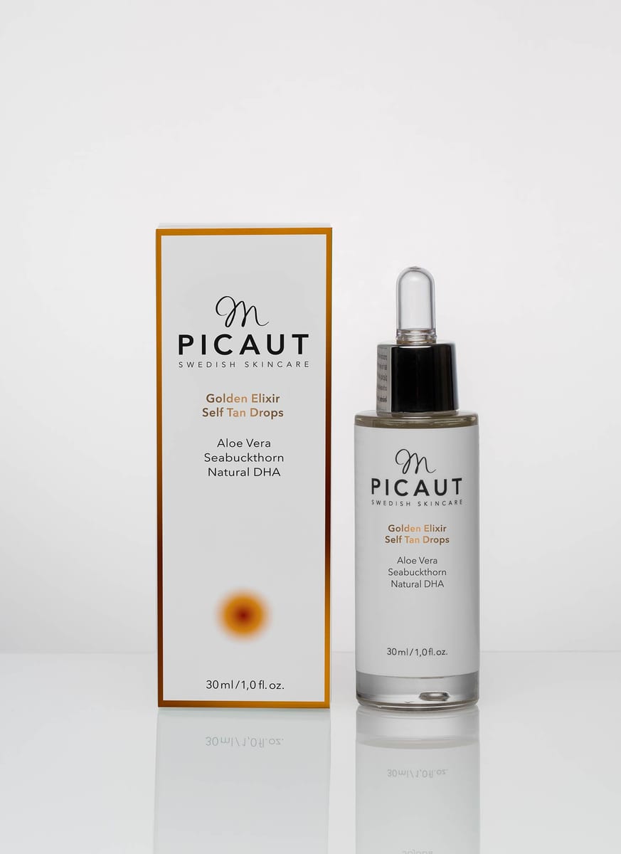 M Picaut Golden Elixir Self Tan Drops