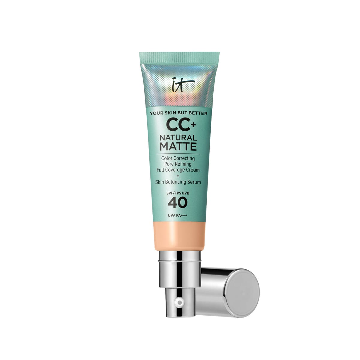 IT Cosmetics CC+ Cream Natural Matte Foundation with SPF 40