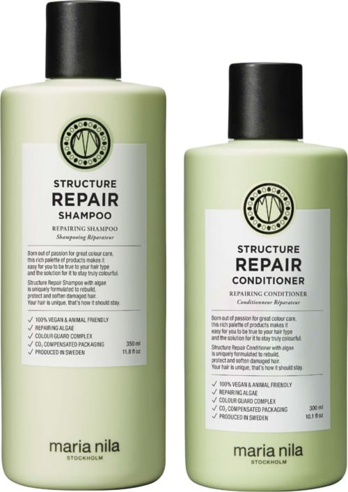 Maria Nila Structure Repair Bundle Shampoo & Conditioner