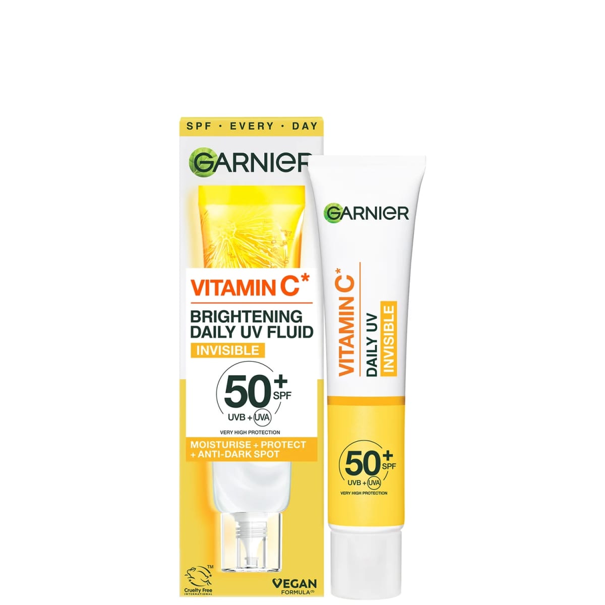 Garnier Vitamin C Daily UV Brightening Fluid Glow SPF 50+