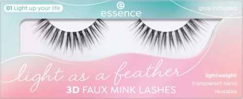 essence Light as a feather 3D faux mink lashes