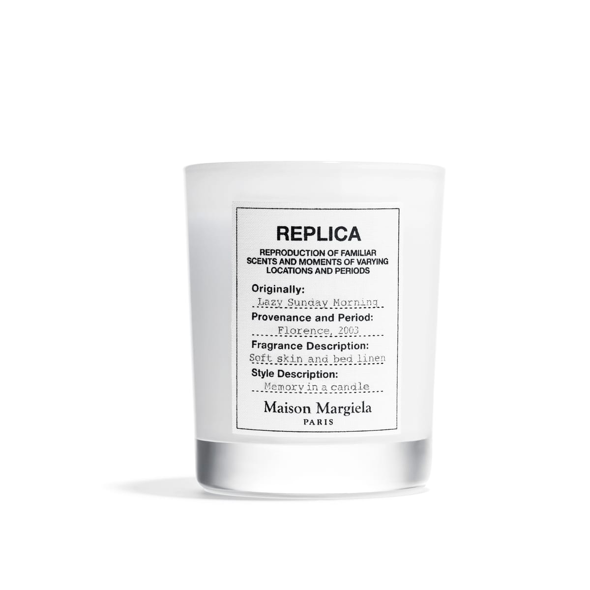 Maison Margiela REPLICA Lazy Sunday Morning Candle