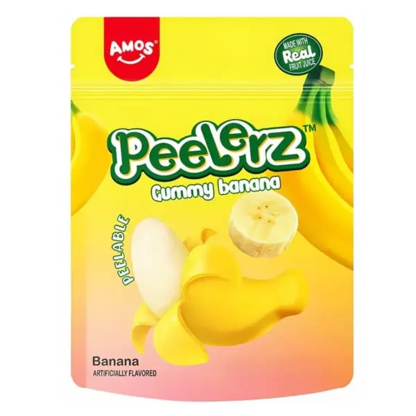 Amos Peelerz Peelable Banana Gummy