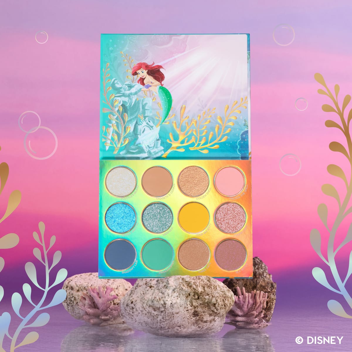 ColourPop The Little Mermaid Eyeshadow Palette