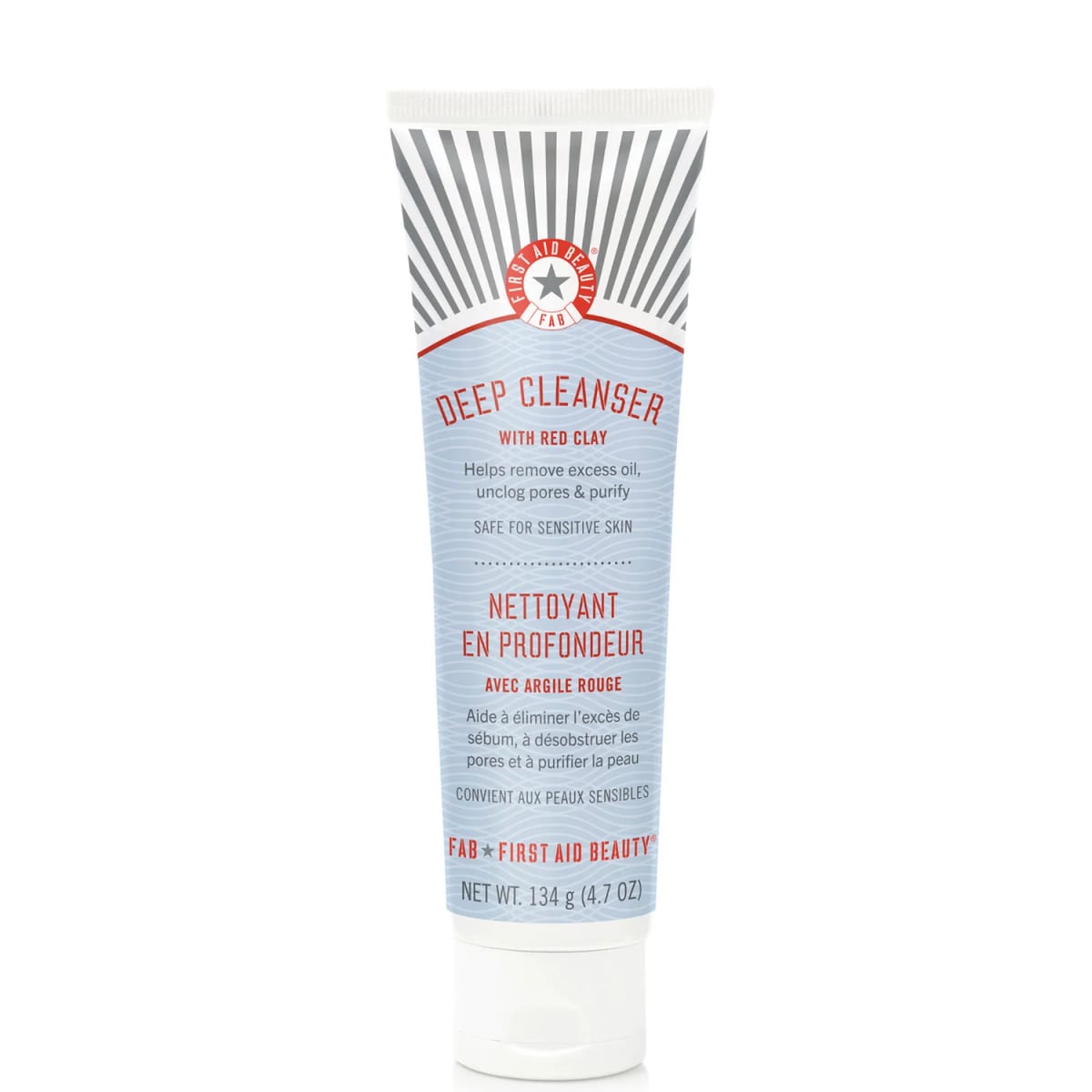 First Aid Beauty Pure Skin Deep Cleanser with Red Clay