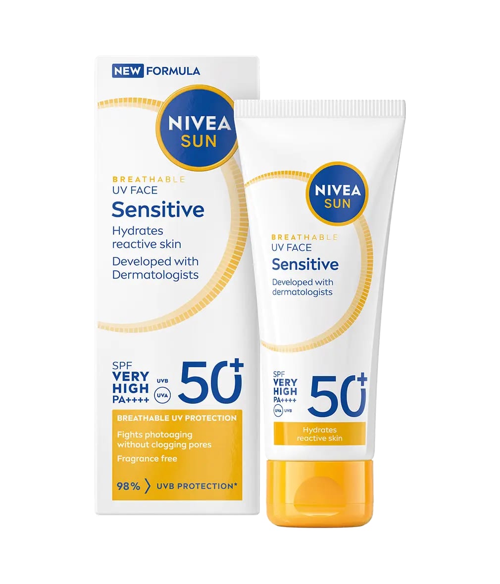 NIVEA SUN UV Face Sensitive Cream SPF 50+