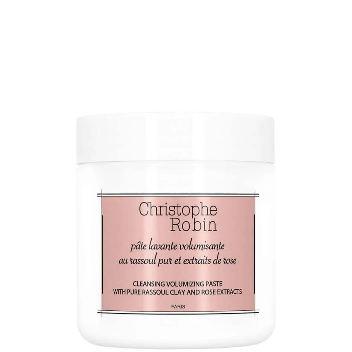 Christophe Robin Cleansing Volume Paste with Pure Rassoul Clay and Rose Extracts