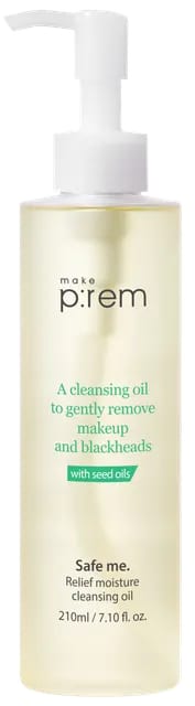 make p:rem Safe me. Relief moisture cleansing oil