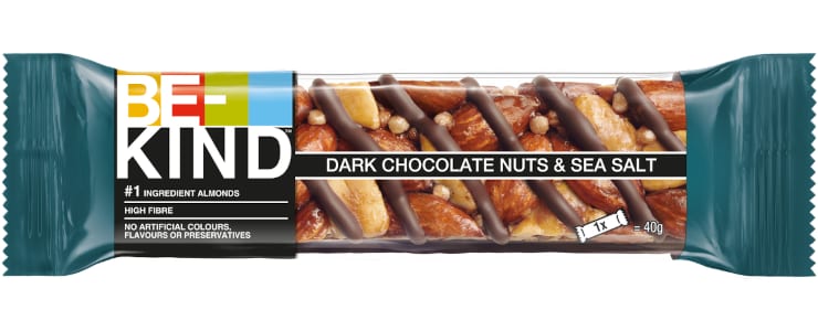 BE-KIND Dark Chocolate Nuts & Sea Salt
