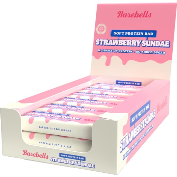 Barebells Soft Protein Bar Strawberry Sundae