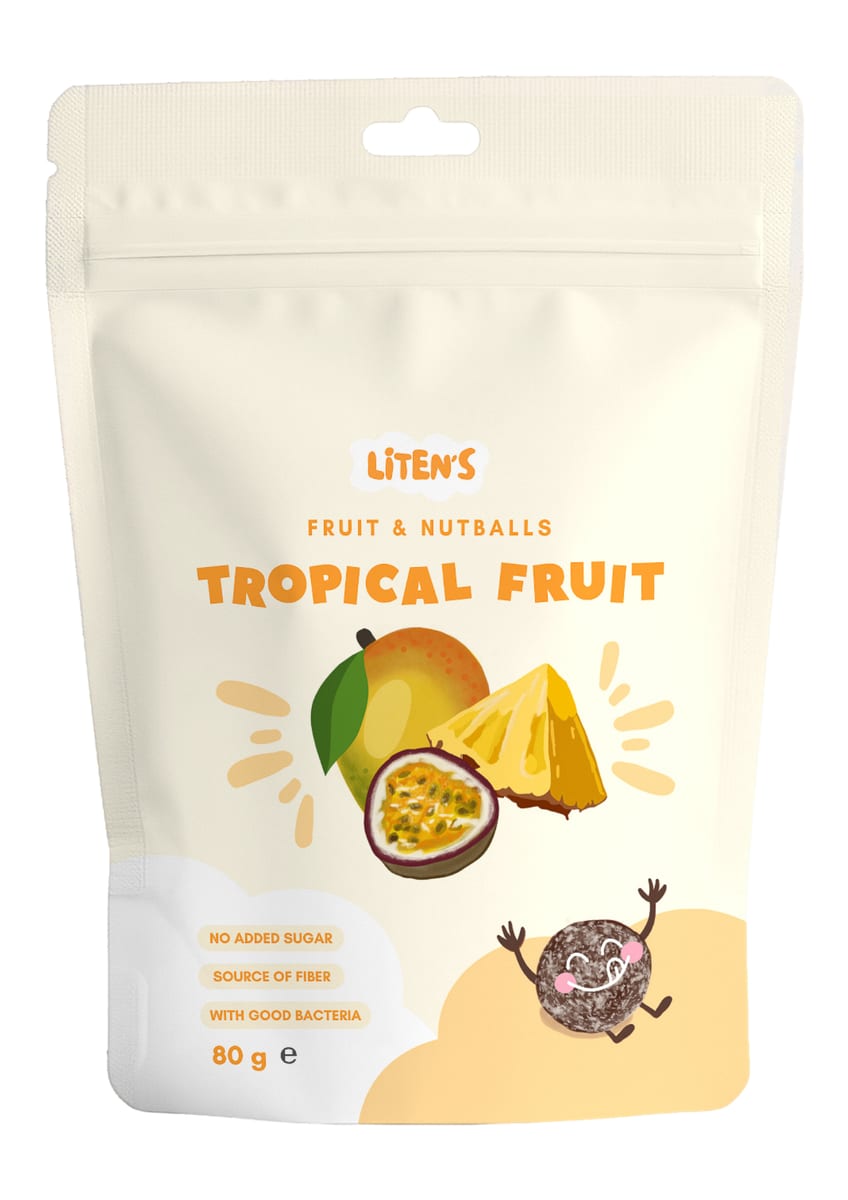 Litens Frukt- och nötbollar