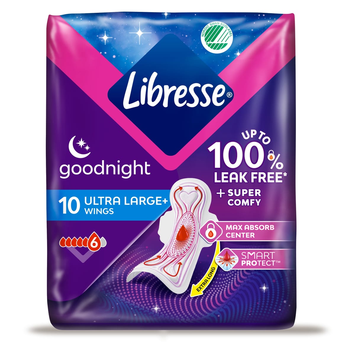 Libresse Ultra Goodnight Large+