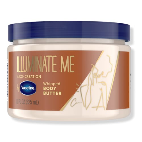 Vaseline Illuminate Me Shea Butter Whipped Body Butter for Melanin Rich Skin