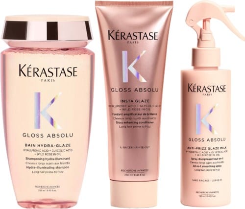 Kérastase Gloss Absolu Bundle Bain Hydra-Glaze Shampoo 250 ml & Insta Glaze Conditioner 250 ml
