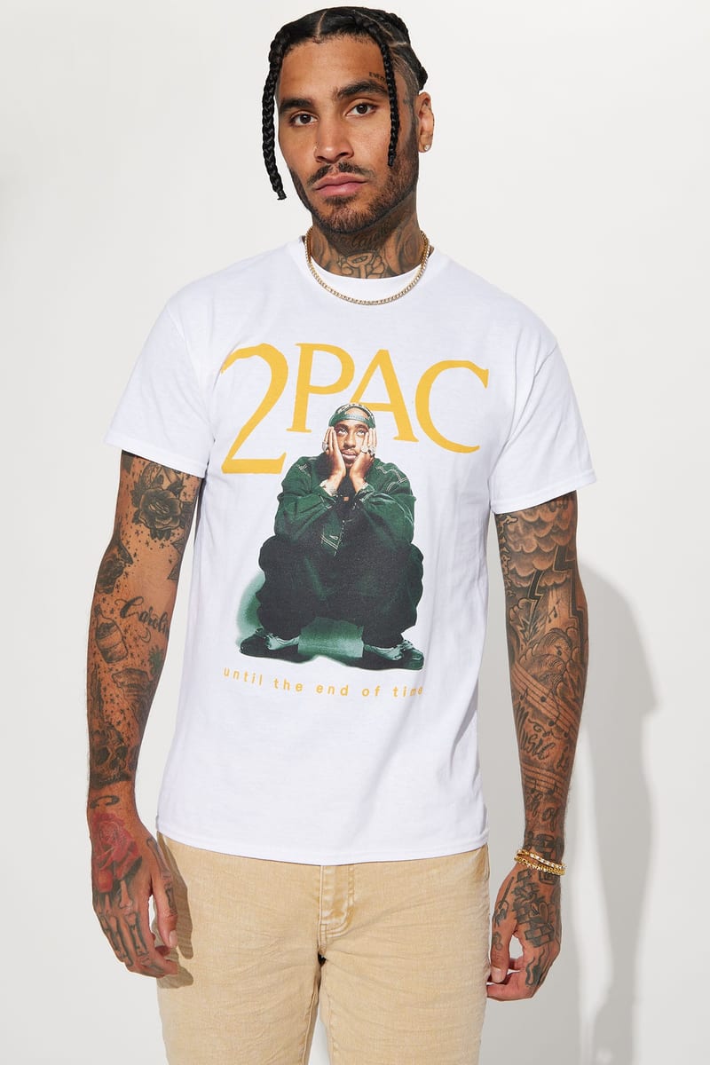 Fashion Nova Tupac Until The End Of Time Short Sleeve Tee