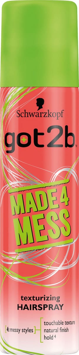 got2b Made 4 Mess Texturizing Hairspray