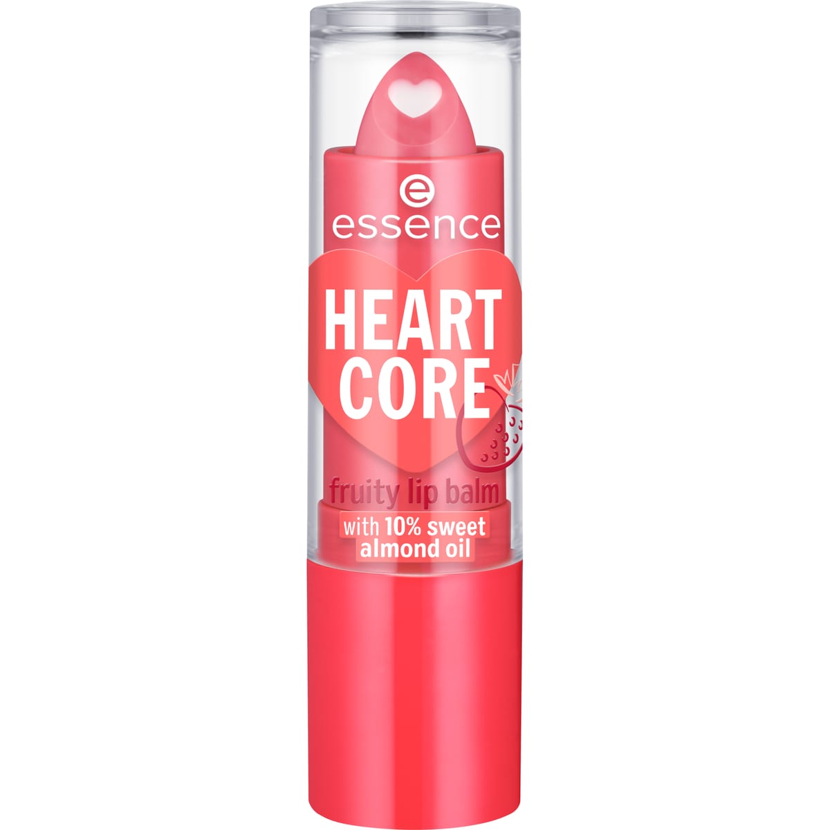 essence HEART CORE fruity lip balm