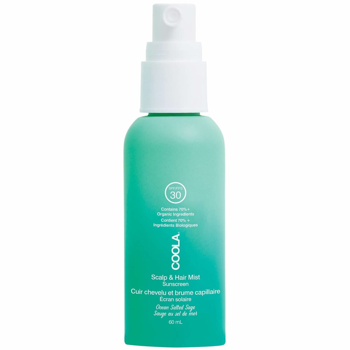 COOLA Classic Organic Scalp & Hair Mist SPF 30