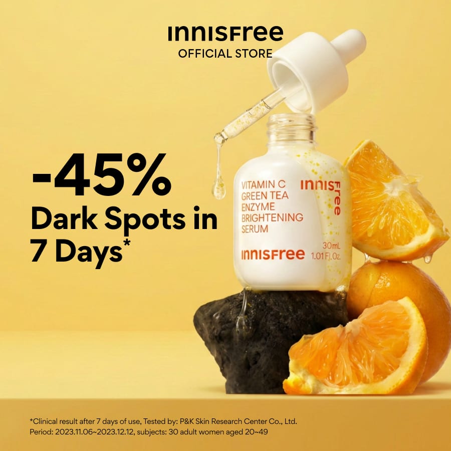 Innisfree Vitamin C Green Tea Enzyme Brightening Serum