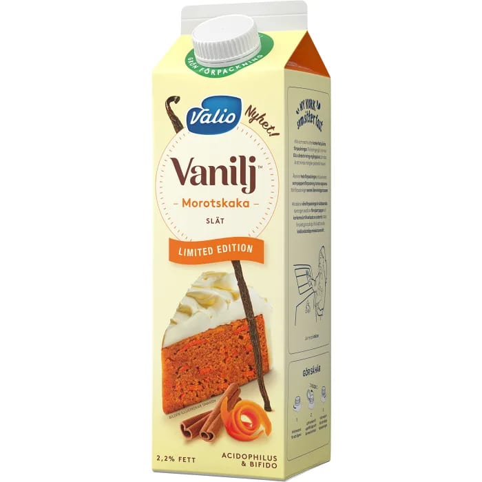 Valio Vaniljyoghurt Morotskaka