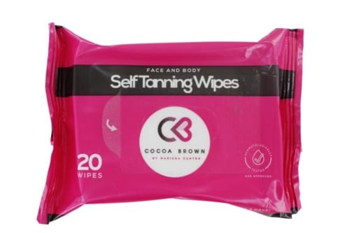 Cocoa Brown Face & Body Self-Tanning Wipes