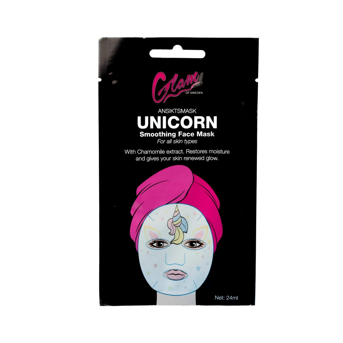 Glam of Sweden Unicorn Smoothing Face Mask
