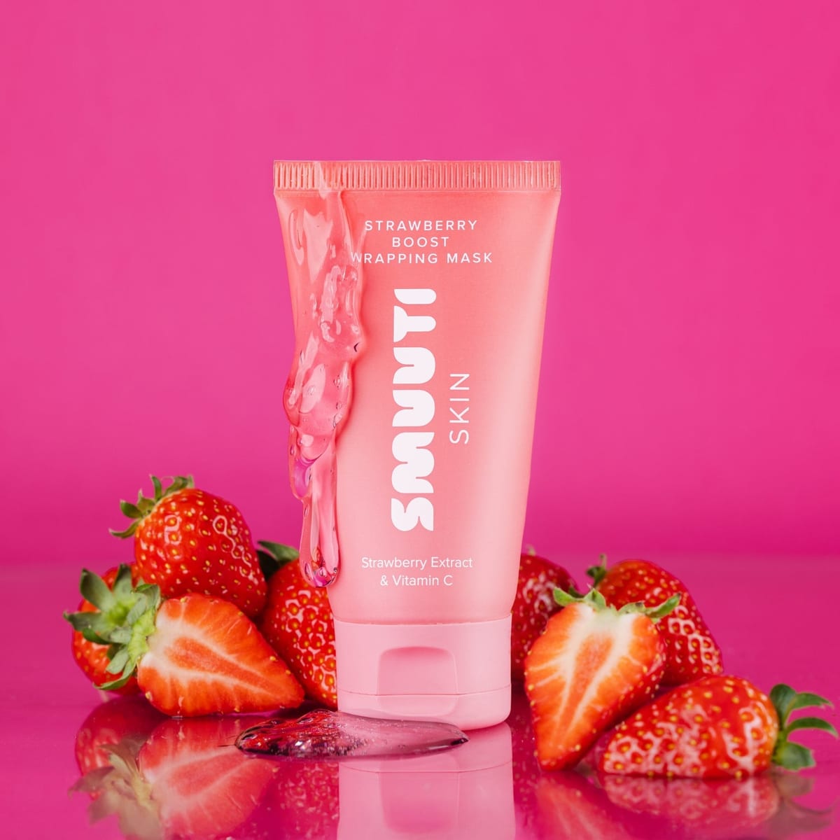 Smuuti Skin Strawberry Boost Wrapping Mask