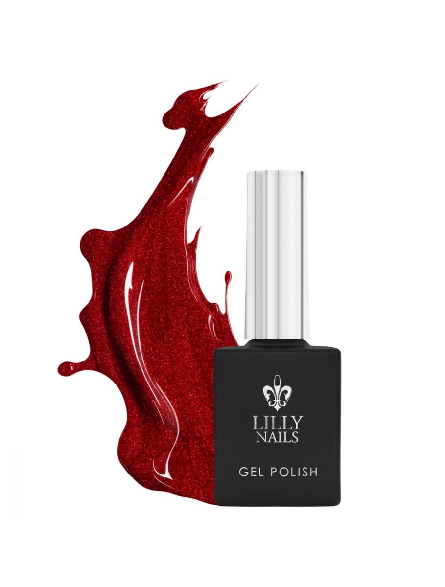 Lilly Nails Gel Polish Jingle Glitz