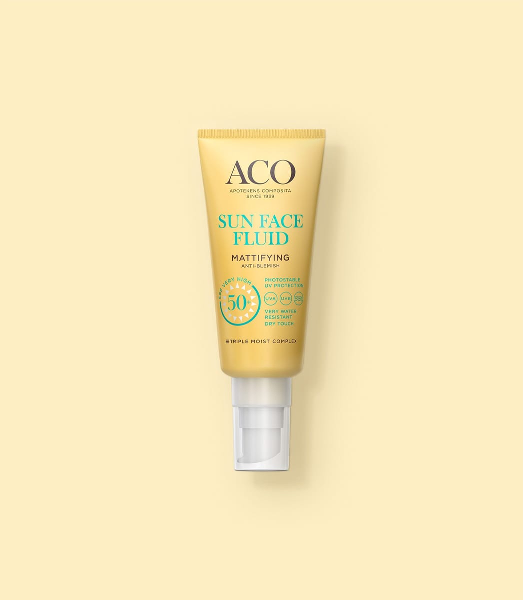 ACO Sun Face Fluid Mattifying SPF 50+