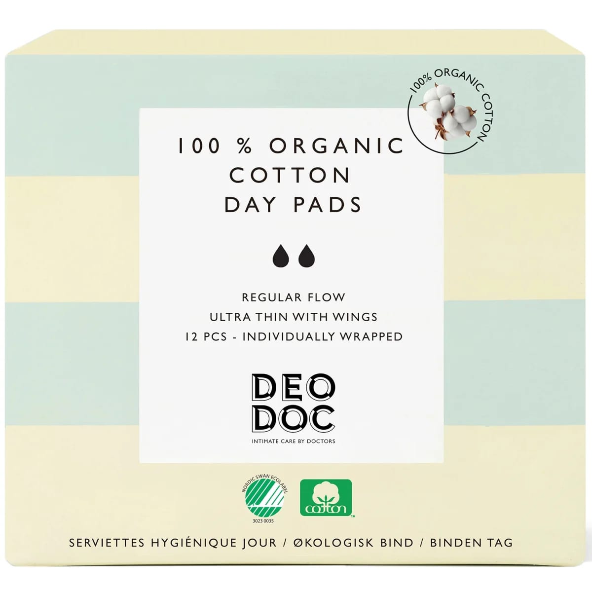DeoDoc Organic Cotton Day Pad