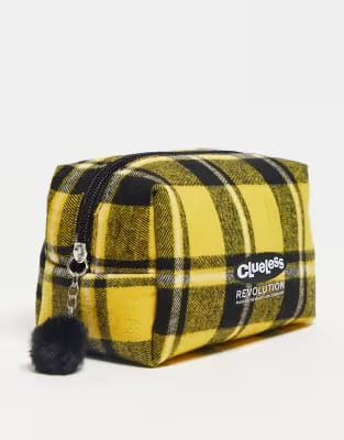 Revolution Clueless x Revolution Tartan Cosmetic Bag