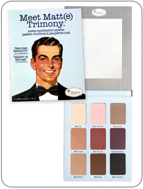 theBalm Meet Matt(e) Trimony