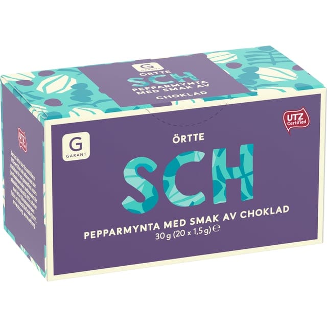 Garant Örtte pepparmynta & choklad