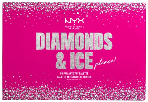 NYX Professional Makeup Diamonds & Ice Please Diamond Highlighting Palette Quad