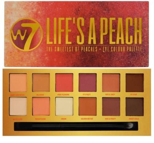 W7 Life's A Peach Eyeshadow Palette