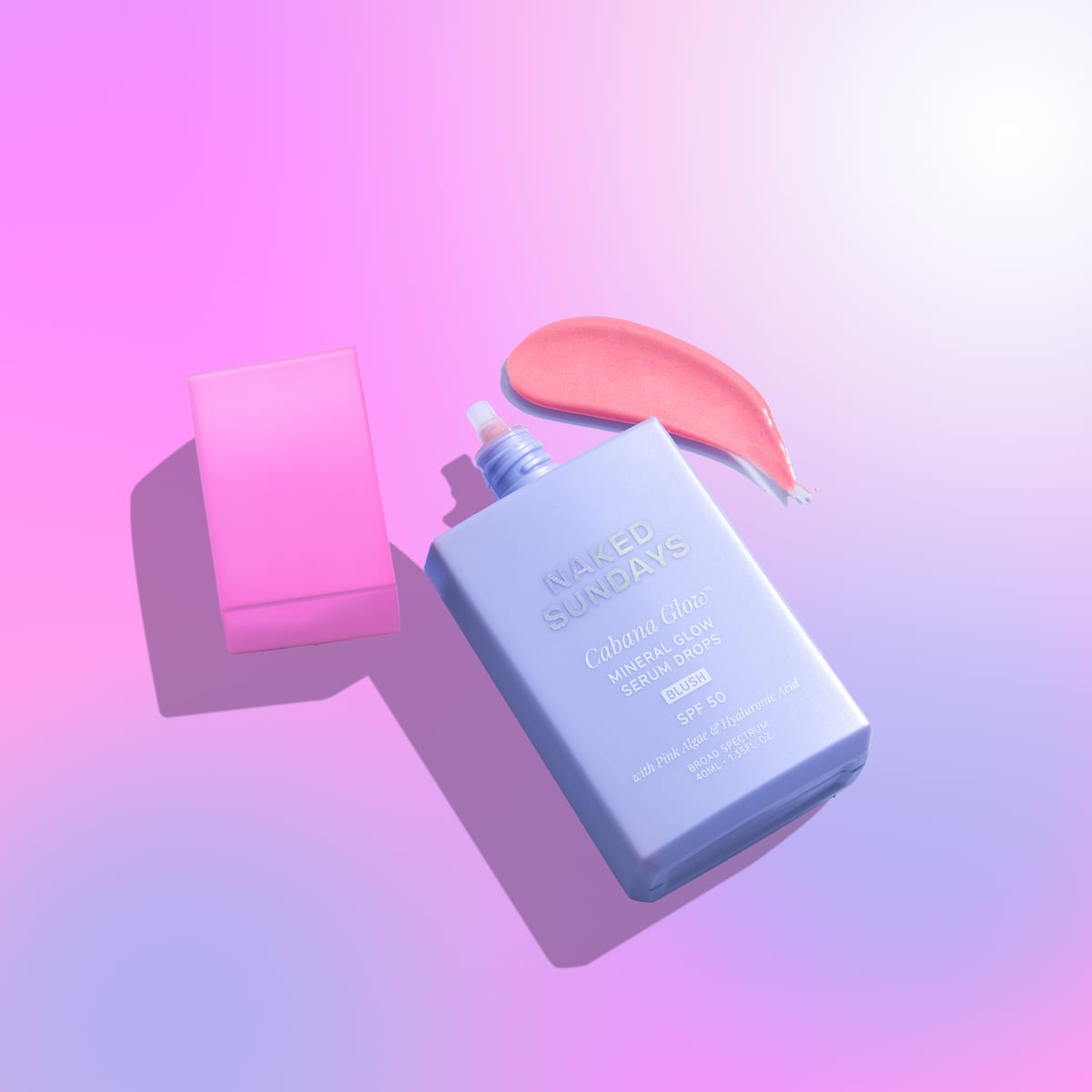 Naked Sundays CabanaGlow SPF50 Glow Serum Drops - Blush