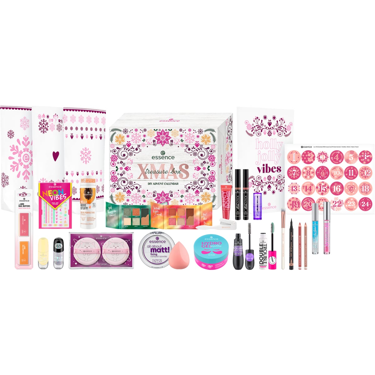 essence XMAS treasure box DIY ADVENT CALENDAR