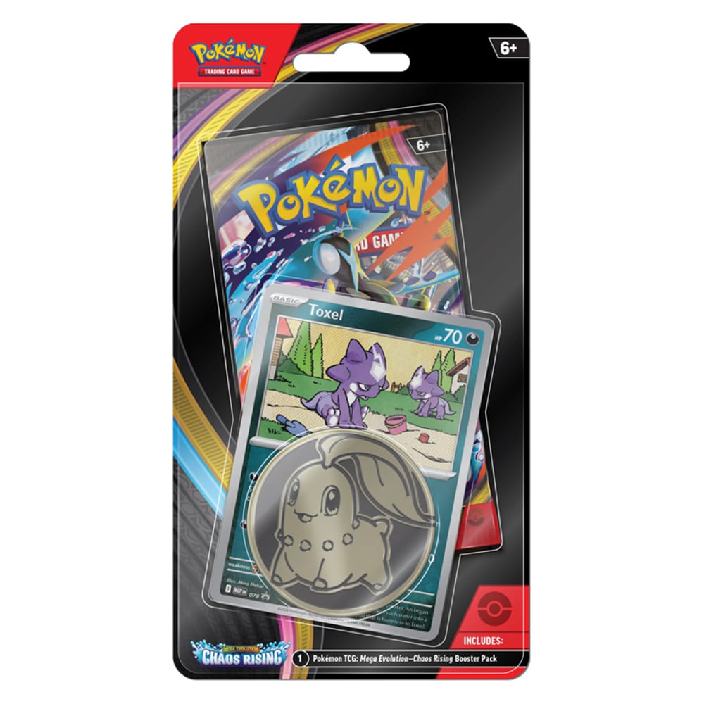 Pokémon TCG: Mega Evolution—Chaos Rising Checklane Blister