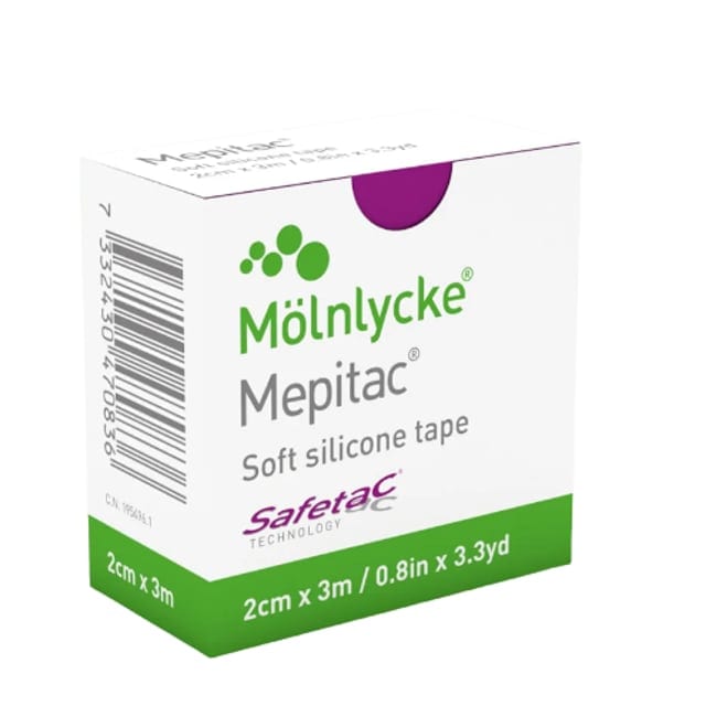 Mölnlycke Mepitac Soft Silicone Tape