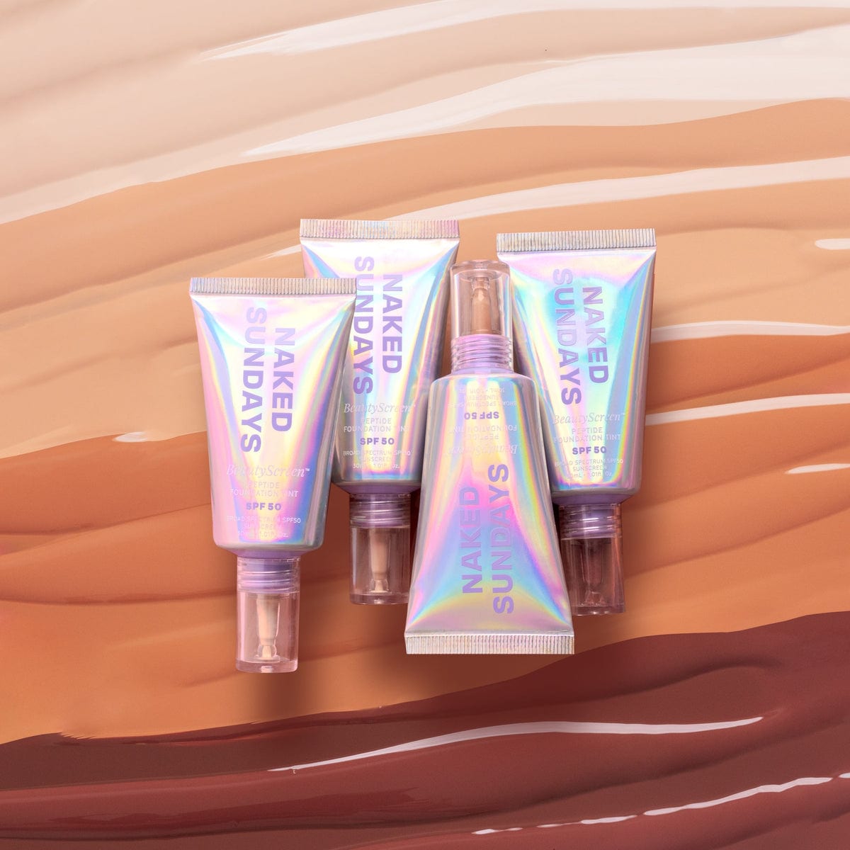 Naked Sundays BeautyScreen SPF50 Peptide Foundation Tint