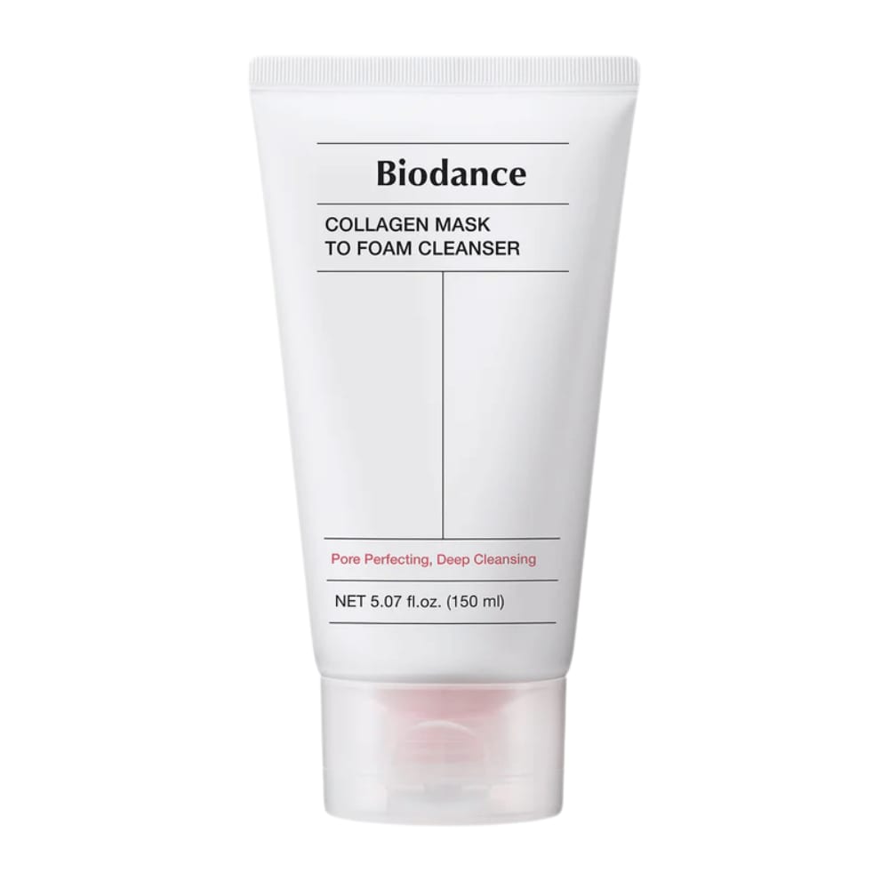 Biodance Collagen Mask to Foam Cleanser