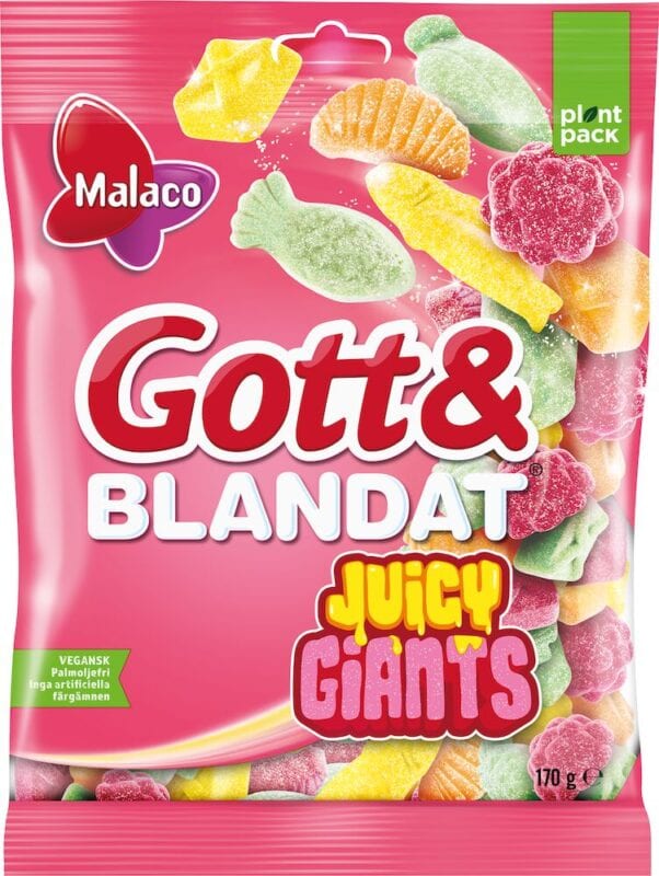Malaco Gott & Blandat Juicy Giants